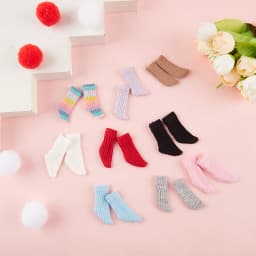 Candy Colors Doll's Shorts Socks for blyth azone OB11 Barbies Doll Socks Clothes accessories for 1/6 1/12 dolls