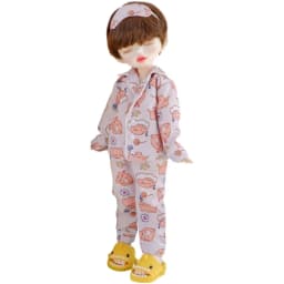 1/6BJD Doll Clothes Shirt Tops Trousers Pajamas Set Home Clothes for Large 1/6, Yosd, 30cm Doll Clothes Accessories Shoes