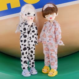 1/6BJD Doll Clothes Shirt Tops Trousers Pajamas Set Home Clothes for Large 1/6, Yosd, 30cm Doll Clothes Accessories Shoes