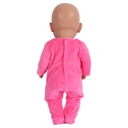 Baby New Born Fit 17 inch 43cm Doll Clothes Accessories Doll Outfits Jumpsuits Rompers Suit For Baby Birthday Gift