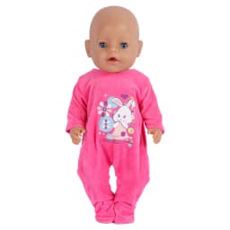 Baby New Born Fit 17 inch 43cm Doll Clothes Accessories Doll Outfits Jumpsuits Rompers Suit For Baby Birthday Gift