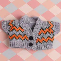 20cm Doll Fashion Knitted Coat Clothes Outfits Winter Warm Sweater Tops Doll Socks for Idol Dolls Cardigans Accessories