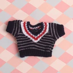 20cm Doll Fashion Knitted Coat Clothes Outfits Winter Warm Sweater Tops Doll Socks for Idol Dolls Cardigans Accessories