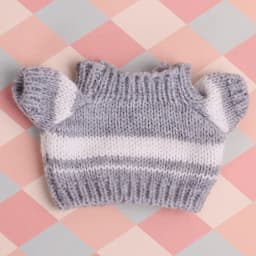 20cm Doll Fashion Knitted Coat Clothes Outfits Winter Warm Sweater Tops Doll Socks for Idol Dolls Cardigans Accessories