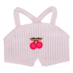 30Cm Lalafanfan White Duck Plush Animal Clothes White Series Kawaii Cute Hoodie Sweater Bag Glasses Headdress Children Gifts