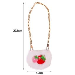 30Cm Lalafanfan White Duck Plush Animal Clothes White Series Kawaii Cute Hoodie Sweater Bag Glasses Headdress Children Gifts