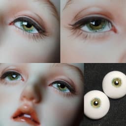 New Resin Eyes Doll Eyeball For 1/6 1/8 1/3 BJD Doll OB11 DIY Handmade Eyeball 10mm/12mm/14mm/16mm Doll Accessories Eyeball Gift
