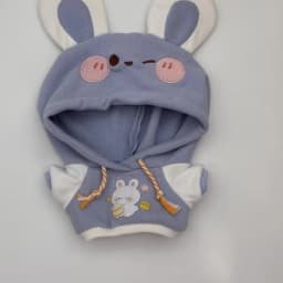Doll Clothes 20cm Cotton Doll Replacement Clothes Hooded Sweaters Plush Doll Clothes Children's Holiday Gifts