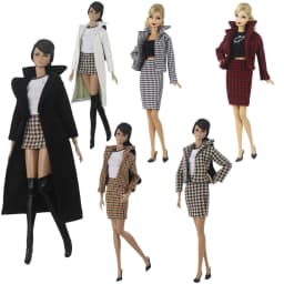 1 Set Doll Clothes 1:6 Scale Dress Outfit for 11.5 Inch 30cm Doll Many Style for Choice Gifts for Girls #09