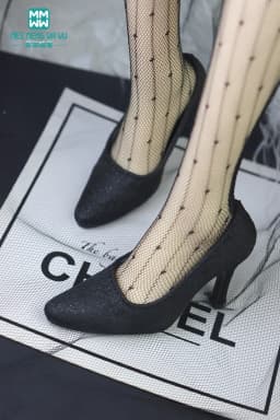 BJD Doll Shoes Fit 1/3 BJD SD DD Doll Fashion High Heels Leather Shoes Gold Black Silver Girls Gift