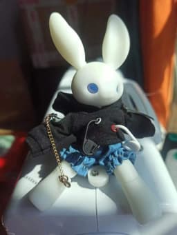 BJD doll 14cm rabbit doll girl's doll birthday gift children's toy rabbit clothing doll full set free delivery project