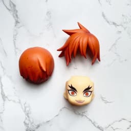 GSC Clay man replaces face hair doll accessories