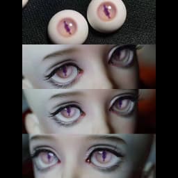 New Resin Eyes Doll Eyeball Cat Eyes Doll Accessories For 1/6 1/8 1/3 BJD Doll OB11 DIY Handmade Eyeball 10mm/12mm/14mm/16mm