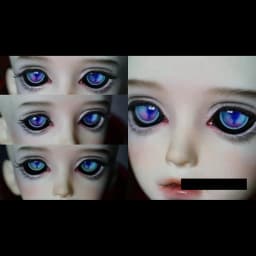 New Resin Eyes Doll Eyeball Cat Eyes Doll Accessories For 1/6 1/8 1/3 BJD Doll OB11 DIY Handmade Eyeball 10mm/12mm/14mm/16mm