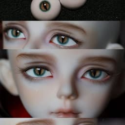 New Resin Eyes Doll Eyeball Cat Eyes Doll Accessories For 1/6 1/8 1/3 BJD Doll OB11 DIY Handmade Eyeball 10mm/12mm/14mm/16mm