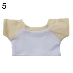 10CM Doll Clothes Cute Tops Cotton T-shirt Candy Color Sweatshirt For Cotton Stuffed Dolls Toys Accessories Idol Doll Outfit