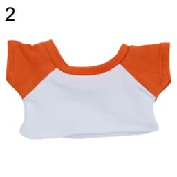 10CM Doll Clothes Cute Tops Cotton T-shirt Candy Color Sweatshirt For Cotton Stuffed Dolls Toys Accessories Idol Doll Outfit