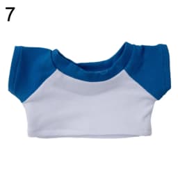10CM Doll Clothes Cute Tops Cotton T-shirt Candy Color Sweatshirt For Cotton Stuffed Dolls Toys Accessories Idol Doll Outfit
