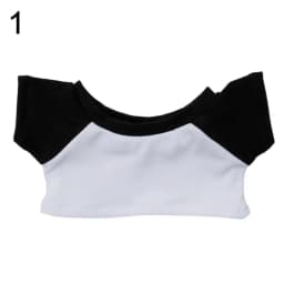 10CM Doll Clothes Cute Tops Cotton T-shirt Candy Color Sweatshirt For Cotton Stuffed Dolls Toys Accessories Idol Doll Outfit