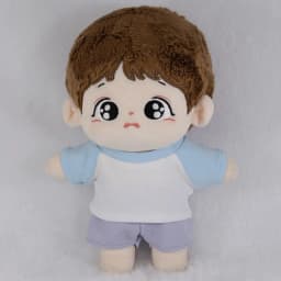 10CM Doll Clothes Cute Tops Cotton T-shirt Candy Color Sweatshirt For Cotton Stuffed Dolls Toys Accessories Idol Doll Outfit