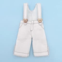 New Vintage Blyth Doll Clothing Casual Plaid Long Sleeve Top Strap Pants Ymy Licca Azones Ob24 Ob27 Doll Accessories