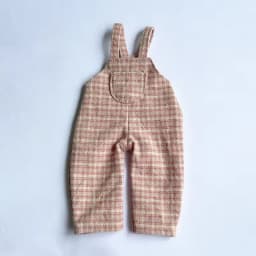 New Vintage Blyth Doll Clothing Casual Plaid Long Sleeve Top Strap Pants Ymy Licca Azones Ob24 Ob27 Doll Accessories