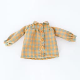 New Vintage Blyth Doll Clothing Casual Plaid Long Sleeve Top Strap Pants Ymy Licca Azones Ob24 Ob27 Doll Accessories