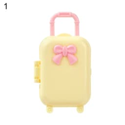 Fashion Dolls Mini Suitcase Doll Handbag Dollhouse Decoration Miniature Toys Trunk Lovely Small Clutch Jewellery Box