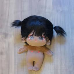 Black hair 20cm Korea Kpop EXO Doll Clothes Cute Stuffed Toy Dolls Plush for Idol Dolls YIBO Star Gift