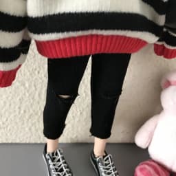 New Arrival Blythe Clothes Fashion Stiped Sweater and Pants Suit for Blyth 30 cm 1/6 Dolls Azone Licca Doll Accessories