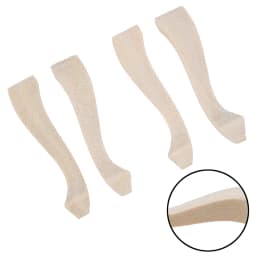 1/12 Dollhouse Miniature DIY Tea Table Cabinet Legs Decoration Making Accessory