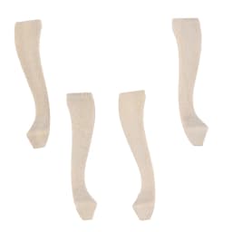 1/12 Dollhouse Miniature DIY Tea Table Cabinet Legs Decoration Making Accessory