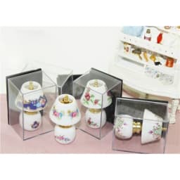 Dollhouse Mini Scene Pocket DIY Ceramic Supplies Ceramic Desk Lamps Decor Accessories Living Room Furniture Decoration Toys