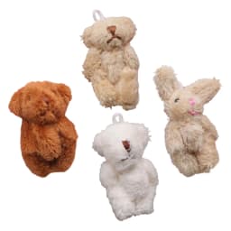 Dollhouse Decoration 1/12 Scale Cafes Doll House Ornament Dining Mini Bear Party Favor Girls Boy Kids Toys Doll House Bear