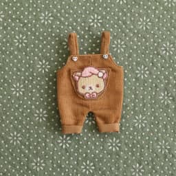 Kawaii 1/12 BJD Doll Clothes Fashion Suspender Pants Dolls jeans for ob11,gsc,body9 Dolls Accessories Obitsu 11 Clothes