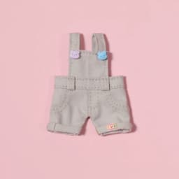 Kawaii 1/12 BJD Doll Clothes Fashion Suspender Pants Dolls jeans for ob11,gsc,body9 Dolls Accessories Obitsu 11 Clothes