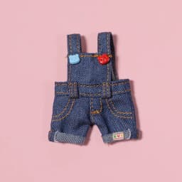 Kawaii 1/12 BJD Doll Clothes Fashion Suspender Pants Dolls jeans for ob11,gsc,body9 Dolls Accessories Obitsu 11 Clothes