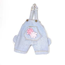 Kawaii 1/12 BJD Doll Clothes Fashion Suspender Pants Dolls jeans for ob11,gsc,body9 Dolls Accessories Obitsu 11 Clothes