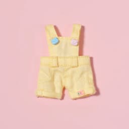 Kawaii 1/12 BJD Doll Clothes Fashion Suspender Pants Dolls jeans for ob11,gsc,body9 Dolls Accessories Obitsu 11 Clothes