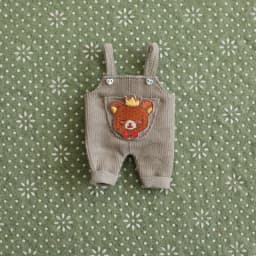 Kawaii 1/12 BJD Doll Clothes Fashion Suspender Pants Dolls jeans for ob11,gsc,body9 Dolls Accessories Obitsu 11 Clothes