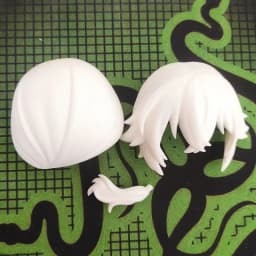 (only hair)GSC Clay man accessory dismemberment hair doll accessories