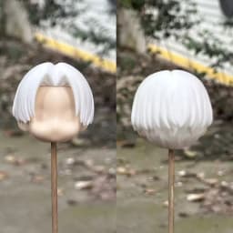 (only hair)GSC Clay man accessory dismemberment hair doll accessories