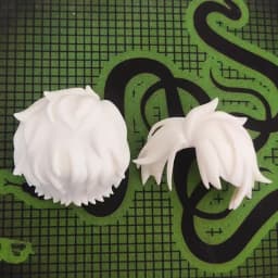 (only hair)GSC Clay man accessory dismemberment hair doll accessories