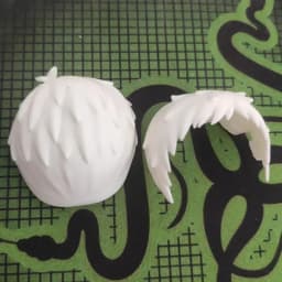 (only hair)GSC Clay man accessory dismemberment hair doll accessories