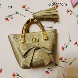 Fashion Miniature Handbag PU Leather Bag Lady Purse Shoulder Bag For 1/6 BJD Dolls Outfits Accessories Dollhouse Girls Gift Toys