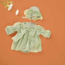 Yeezwood Cute Doll Clothes Dress for 55cm Reborn Doll Accessories Skirt Hat for 22inch Baby Girl Doll Clothes Hoodie Accessories