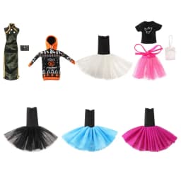 Fashion Multi-styles 11.5" Doll Coats Jeans 1/6 Doll Leather Pants Shorts Doll Trousers Casual Wears Kids Toys Clothes Accessory