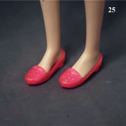 21 Styles Female Foot Length 2.2cm Doll Shoes High Heels Shoes Accessories 1/6 Dolls Boot
