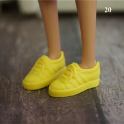21 Styles Female Foot Length 2.2cm Doll Shoes High Heels Shoes Accessories 1/6 Dolls Boot