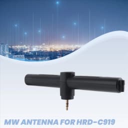 ROO Medium Wave MW Antenna for HRD-C919 Radio with 3.5mm Connector T-Type Medium and Short Wave Antenna